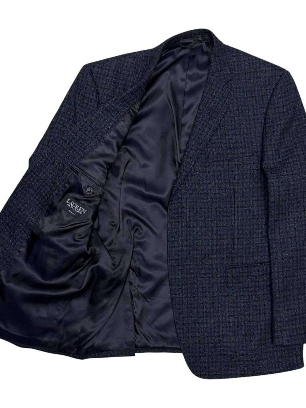 LAUREN RALPH LAUREN Blazer Sport Coat Slim WOOL Business Casual Jacket Mens 40S